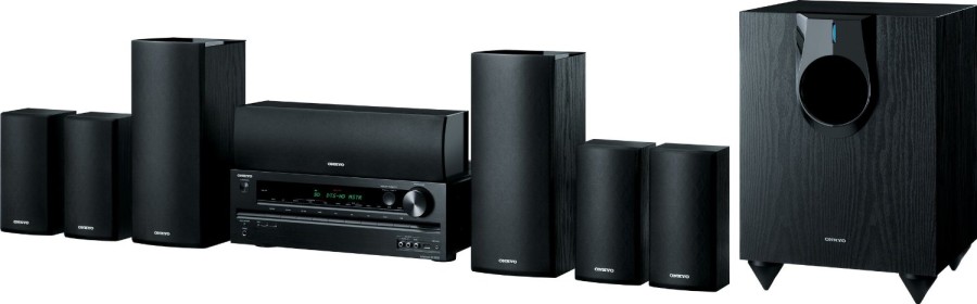 Onkyo HT-S5600 7.1 Channel Home Theater Receiver Speaker Package