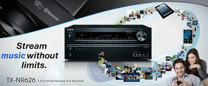 Onkyo TX-NR626 Wireless